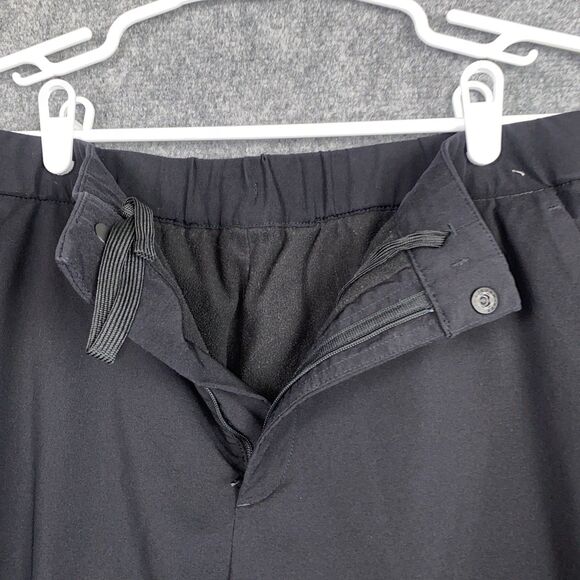 UNQLO Pants Womens Size L Black  Fleece Lined Casual Work - Picture 10 of 11